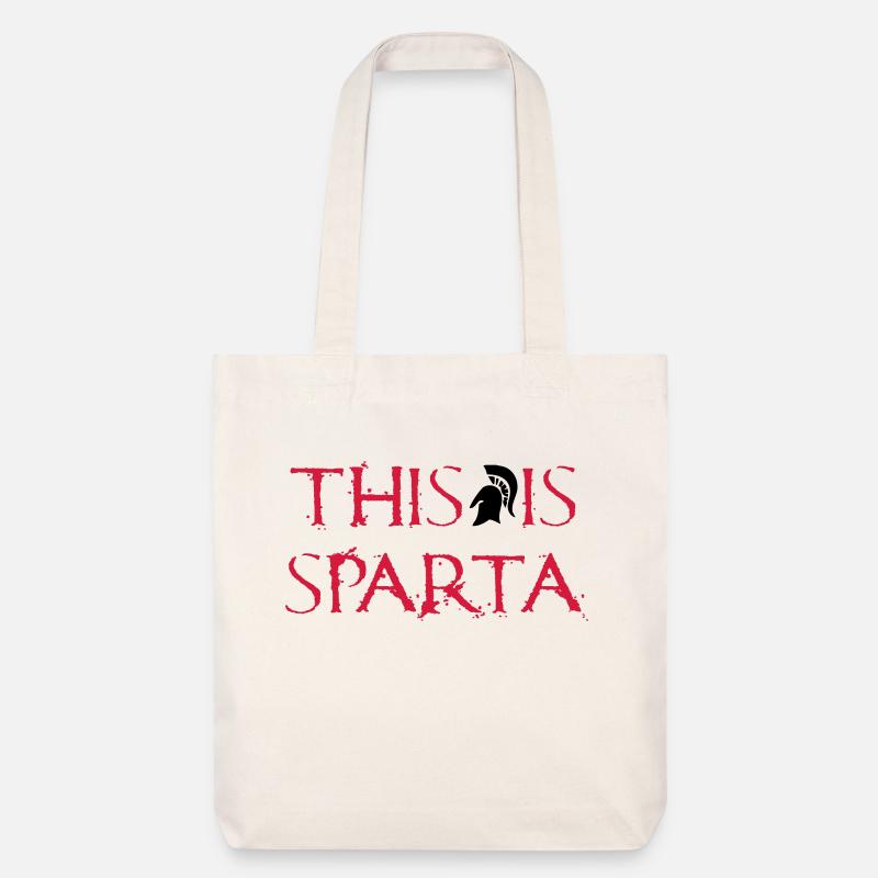 This is Sparta - Tote bag épais recyclé Stanley/Stella - blanc cassé