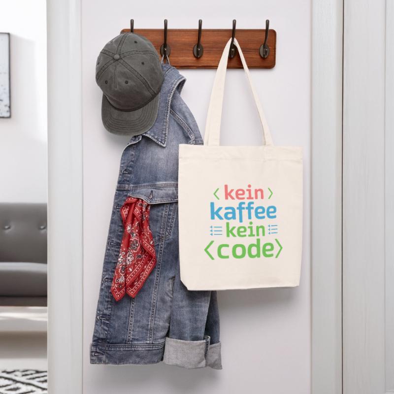 No Coffee No Code Programmer Computer Scientist Stanley/Stella Heavyweight Recycled Tote Bag