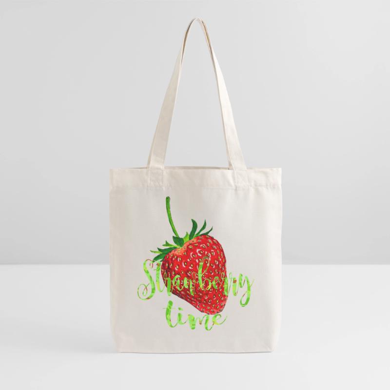 Fraise avec expression Tote bag épais recyclé Stanley/Stella