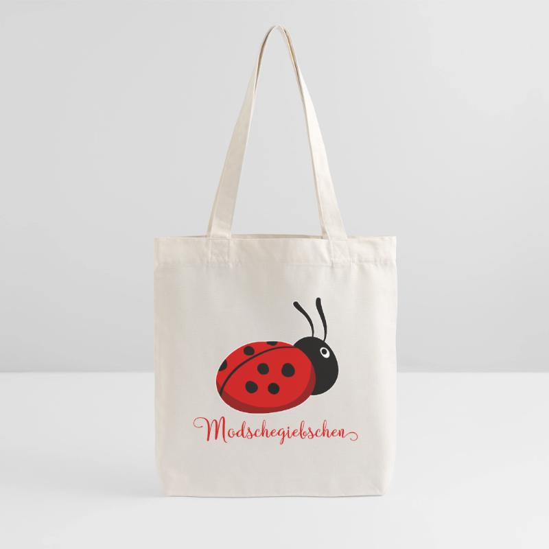 Modschegiebchen Ladybug Saxon Gift Idea Stanley/Stella Heavyweight Recycled Tote Bag