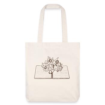 Writing strengthens - Stanley/Stella Heavyweight Recycled Tote Bag - natural white - Front