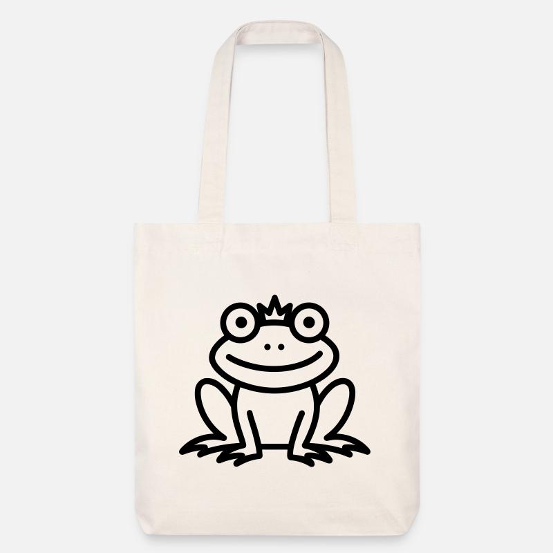 Frosch - Stanley/Stella recycelter Heavyweight Stoffbeutel - Naturweiß