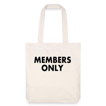 Members only - Tote bag épais recyclé Stanley/Stella - blanc cassé - Devant