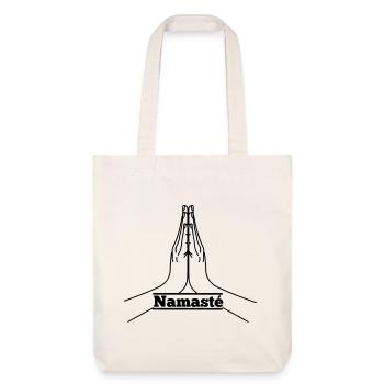 Namasté - Tote bag épais recyclé Stanley/Stella - blanc cassé - Devant