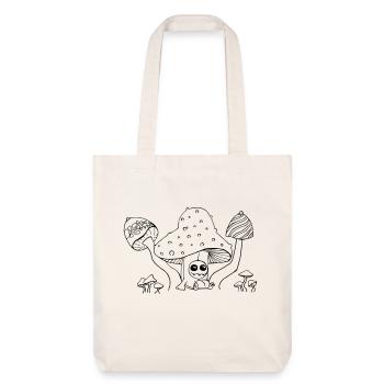 Svampe parti - Stanley/Stella heavyweight recycled mulepose - naturhvid - Foran