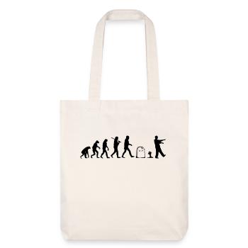 Evolution - Tote bag épais recyclé Stanley/Stella - blanc cassé - Devant