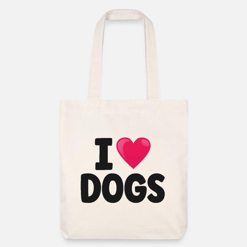 Chien - Tote bag épais recyclé Stanley/Stella - blanc cassé