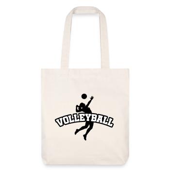 Club de volley-ball Sports - Tote bag épais recyclé Stanley/Stella - blanc cassé - Devant