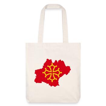occitanie - Tote bag épais recyclé Stanley/Stella - blanc cassé - Devant