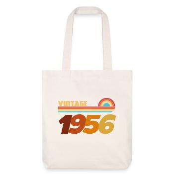 70 Years 1956 Rock Style T-Shirt - Stanley/Stella Heavyweight Recycled Tote Bag - natural white - Front