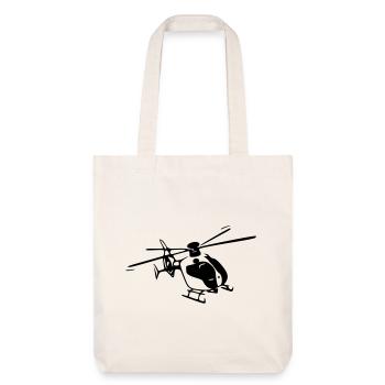 White Helicopter - EC135 Women's T-Shirts - Stanley/Stella Heavyweight Recycled Tote Bag - natural white - Front