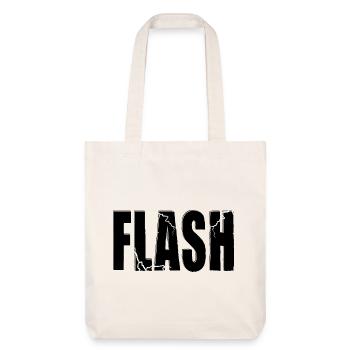 FLASH CLAIM with flash - Stanley/Stella Heavyweight Recycled Tote Bag - natural white - Front