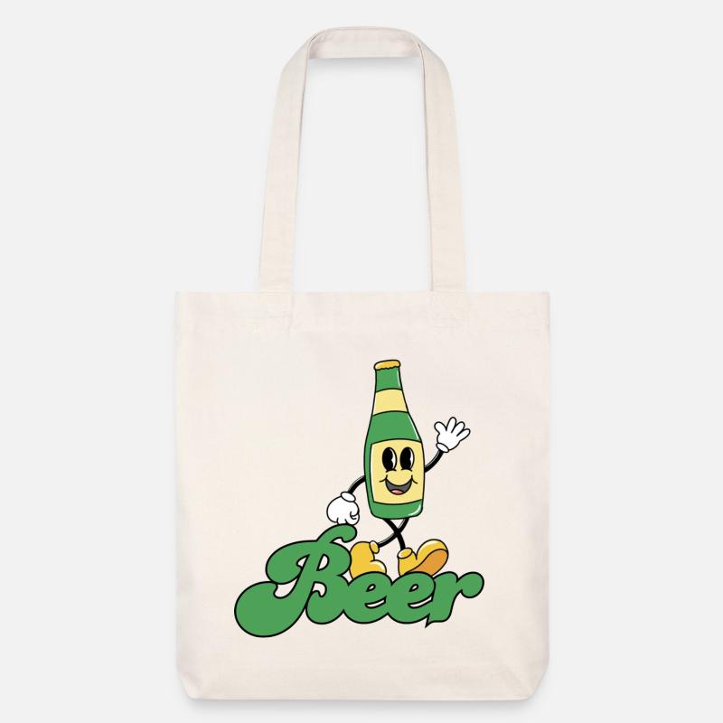 Beer - Stanley/Stella Heavyweight Recycled Tote Bag - natural white