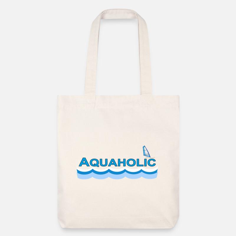 AQUAHOLIC - Tote bag épais recyclé Stanley/Stella - blanc cassé