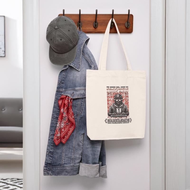 I speak HTML, Python and sarcasm Stanley/Stella Heavyweight Recycled Tote Bag