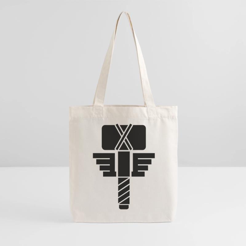 Thor Hammer – Wikinger Mjölnir Comic Superheld Stanley/Stella recycelter Heavyweight Stoffbeutel