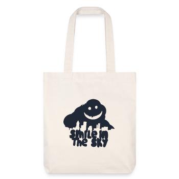 Sourire dans le ciel - Tote bag épais recyclé Stanley/Stella - blanc cassé - Devant