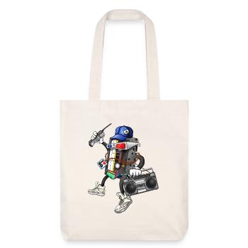 I Am The 80s - Tote bag épais recyclé Stanley/Stella - blanc cassé - Devant