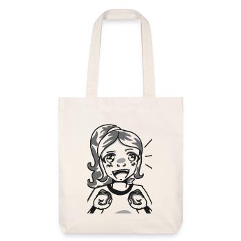 Joie manga - Tote bag épais recyclé Stanley/Stella - blanc cassé - Devant
