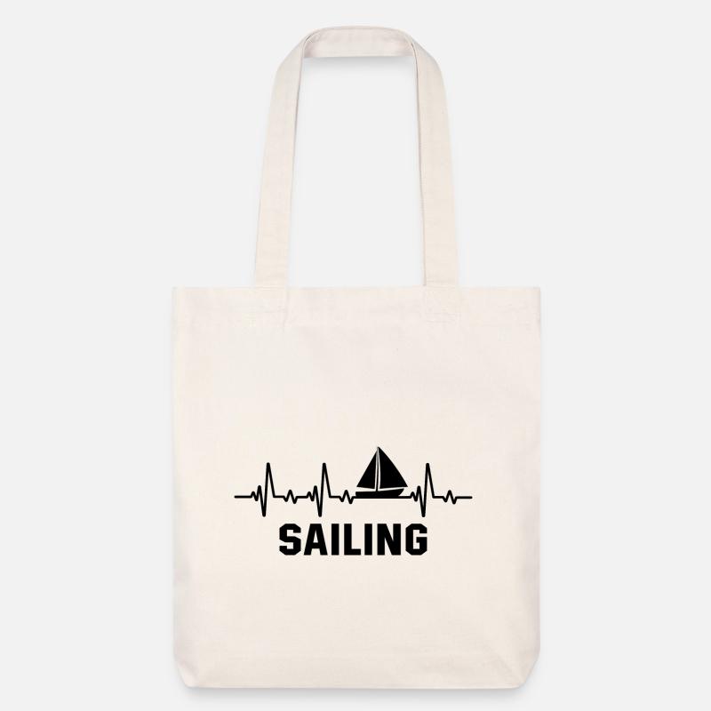 Sailing - Stanley/Stella recycelter Heavyweight Stoffbeutel - Naturweiß
