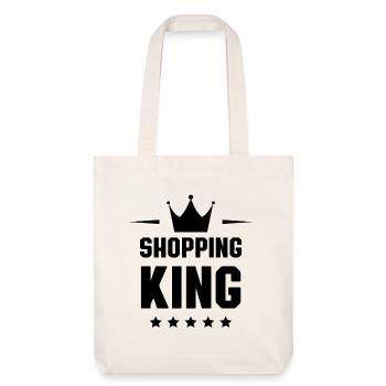 Shopping King - Tote bag épais recyclé Stanley/Stella - blanc cassé - Devant
