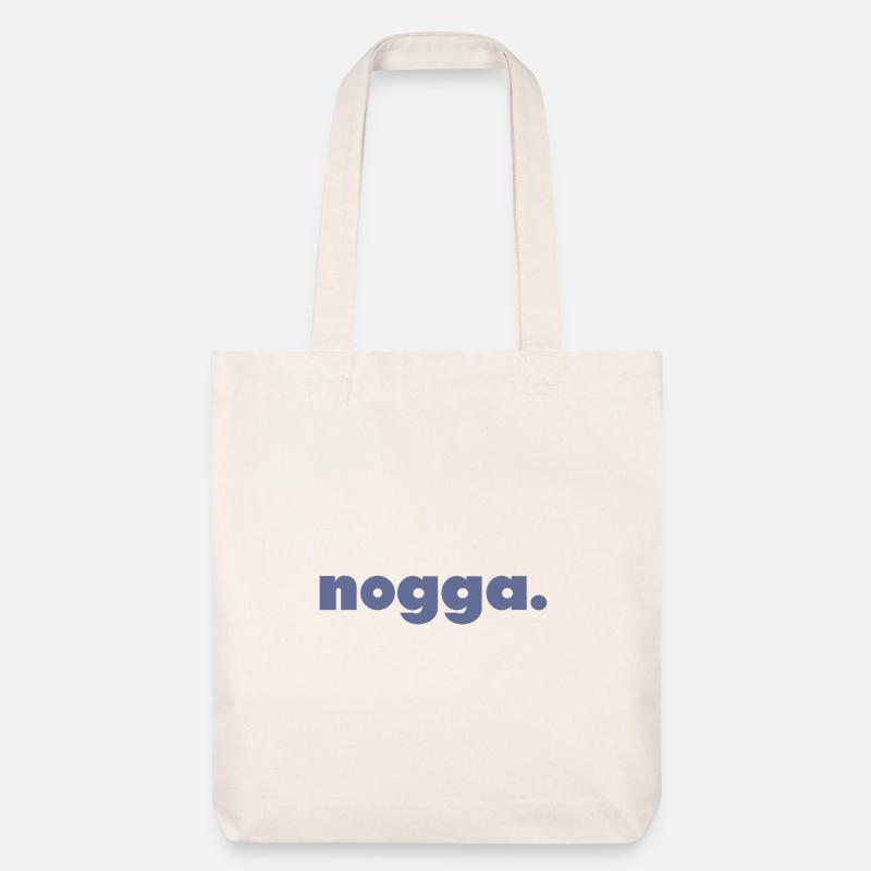 nogga. - Stanley/Stella recycelter Heavyweight Stoffbeutel - Naturweiß