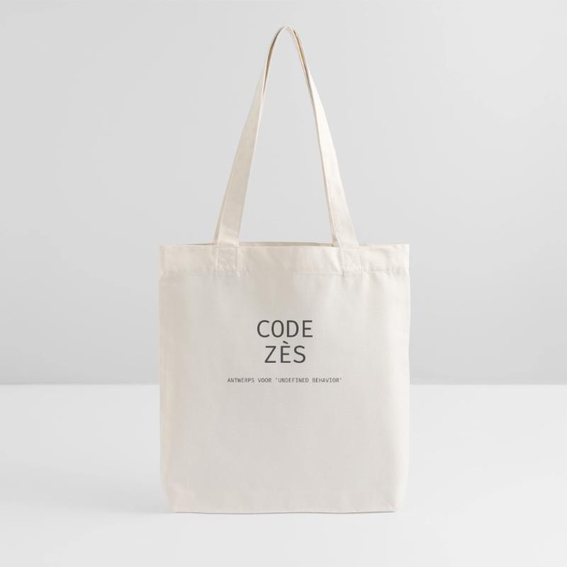 Antwerp: "Code Zès!" – Tech Dialect Shirt Stanley/Stella Heavyweight Recycled Tote Bag