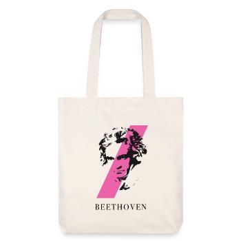 beethoven punk music festival klassik komponist ta - Stanley/Stella Heavyweight Recycled Tote Bag - natural white - Front