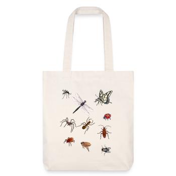 Nature nature nature nature nature faune forêt enfants - Tote bag épais recyclé Stanley/Stella - blanc cassé - Devant