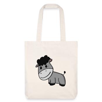 Donkey - Stanley/Stella Heavyweight Recycled Tote Bag - natural white - Front
