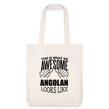 Angola - Tote bag épais recyclé Stanley/Stella - blanc cassé - Devant