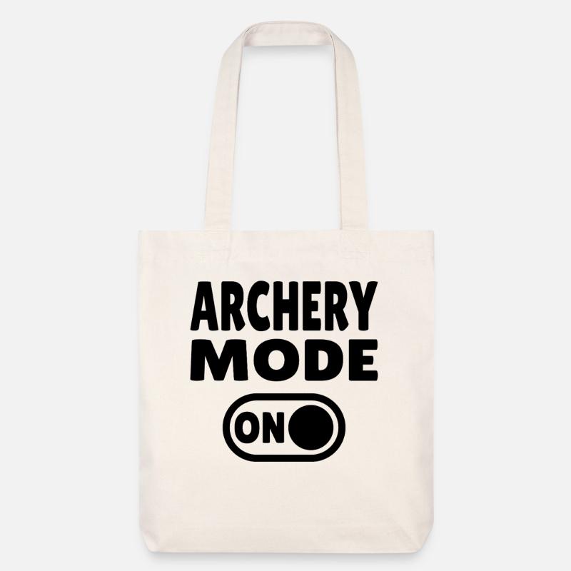 Archery Mode ON - Stanley/Stella recycelter Heavyweight Stoffbeutel - Naturweiß