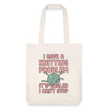 knit - Stanley/Stella Heavyweight Recycled Tote Bag - natural white - Front