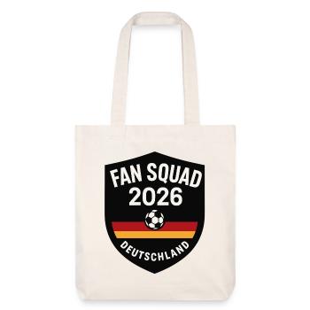 World Champion Fan Squad 2026, Germany Football - Stanley/Stella Heavyweight Recycled Tote Bag - natural white - Front