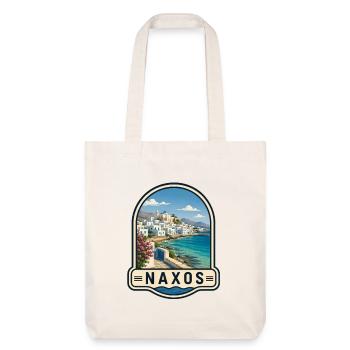 Naxos Greece Holidays Portara Apollo Temple - Stanley/Stella Heavyweight Recycled Tote Bag - natural white - Front