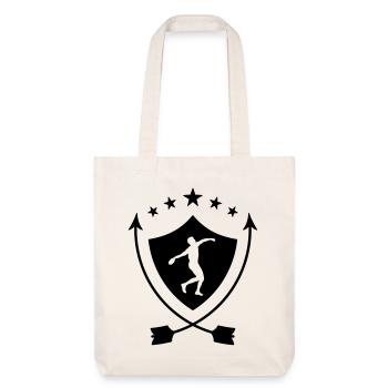 Lancer de Disque / Poids / Javelot / Marteau - Tote bag épais recyclé Stanley/Stella - blanc cassé - Devant