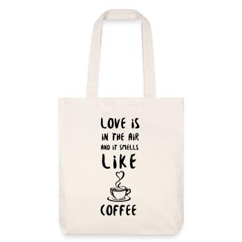 Coffee Love - Stanley/Stella Heavyweight Recycled Tote Bag - natural white - Front