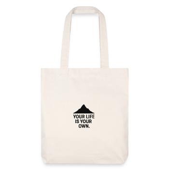 Votre vie - Tote bag épais recyclé Stanley/Stella - blanc cassé - Devant