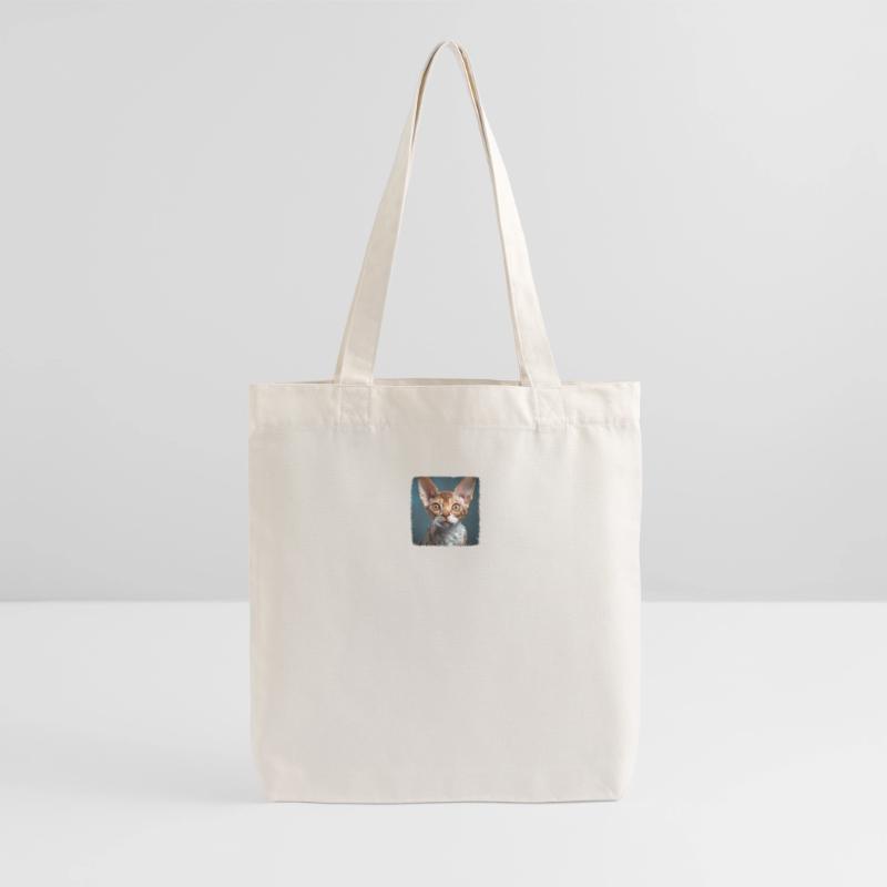 Devon Rex Kitten Devon Rex Cat Stanley/Stella Heavyweight Recycled Tote Bag