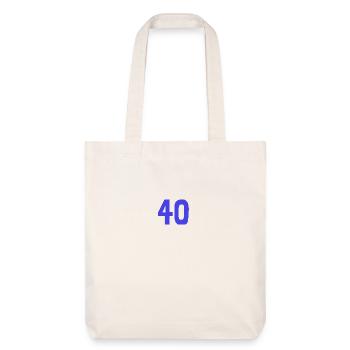 ANNIVERSARY. HAPPY BIRTHDAY. HAPPY BIRTHDAY. - Stanley/Stella Heavyweight Recycled Tote Bag - natural white - Front