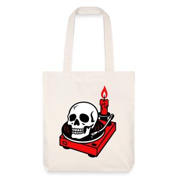 Black metal - Stanley/Stella Heavyweight Recycled Tote Bag - natural white - Front