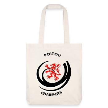 Emblem Poitou Charentes - Stanley/Stella recycelter Heavyweight Stoffbeutel - Naturweiß - Vorne