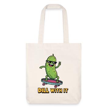 Ambiance cornichon - Tote bag épais recyclé Stanley/Stella - blanc cassé - Devant