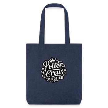 Polter Crew - Stanley/Stella recycelter Heavyweight Stoffbeutel - melange Blue - Vorne