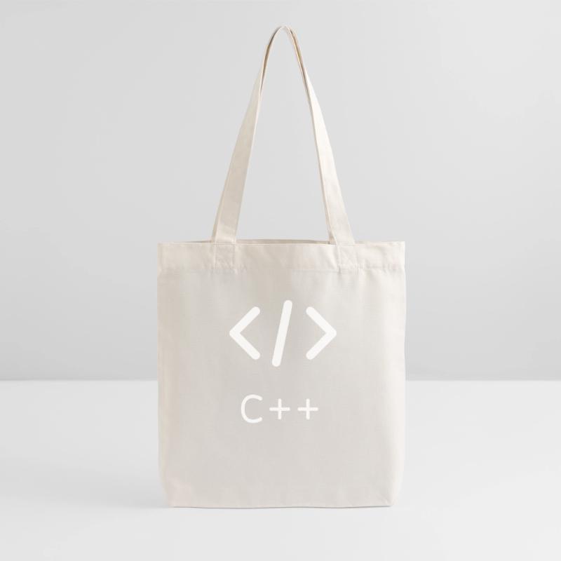 C++ programming language programmer programming Stanley/Stella Heavyweight Recycled Tote Bag