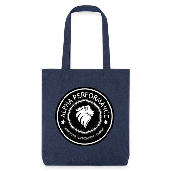 ALPHA PERFORMANCE - Stanley/Stella Heavyweight Recycled Tote Bag - melange blue - Front