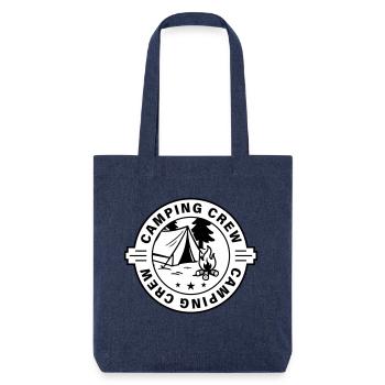 Tentes de camping - Tote bag épais recyclé Stanley/Stella - mélange bleu - Devant