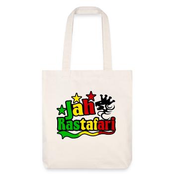 jah rastafari - Tote bag épais recyclé Stanley/Stella - blanc cassé - Devant