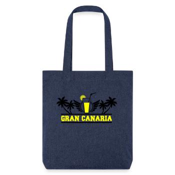 Gran Canaria - Tote bag épais recyclé Stanley/Stella - mélange bleu - Devant