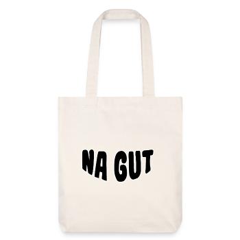 All right: bold outline handwriting - Stanley/Stella Heavyweight Recycled Tote Bag - natural white - Front